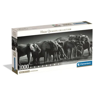 Puzzle 1000 el. Panorama - Herd Of Giants Clementoni