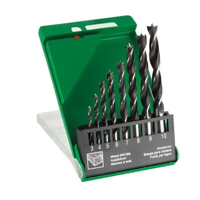 Hikoki Wiert�o do drewna zestaw 3/4/5/6/7/8/9/10mm 8 szt.