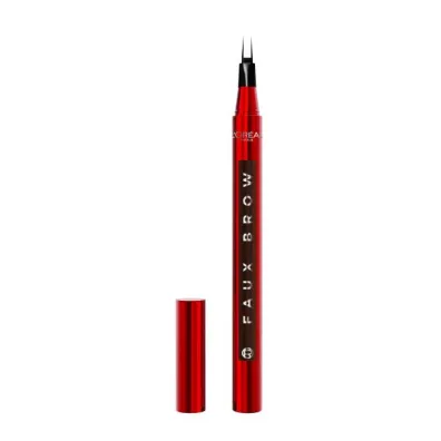 LOreal Paris L`OREAL_Infaillible Faux Brow marker do brwi z podw�jn� ko�c�wk� Dark Brunette 1 ml