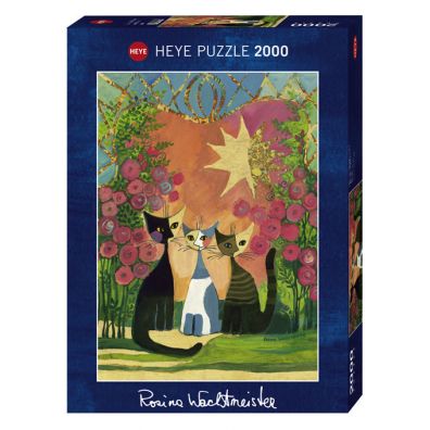 Puzzle 2000 el. Rodzinka kotw pord r Heye
