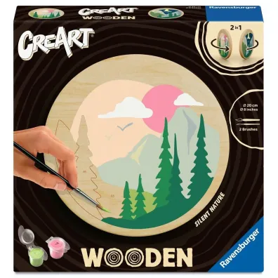 Ravensburger Creart Wooden Silent nature