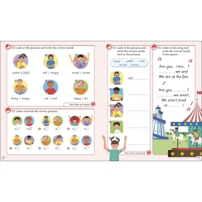 English for Everyone Junior Beginner's Practice Book. Look, Listen, Learn, and Practise wer. angielska