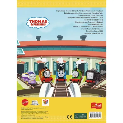 Tomek i Przyjaciele. Kolorowanka. Malbuch. Colouring book. Thomas&Friends