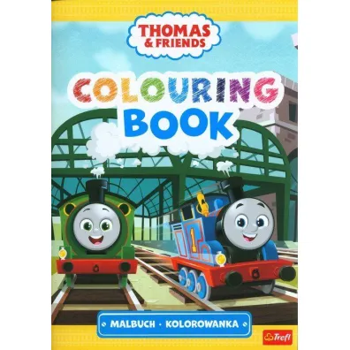 Tomek i Przyjaciele. Kolorowanka. Malbuch. Colouring book. Thomas&Friends