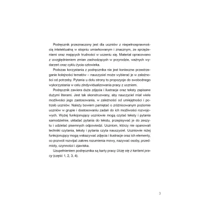 Ucz� si� z kartami pracy podr�cznik dla uczni�w z niepe�nosprawno�ci� intelektualn�