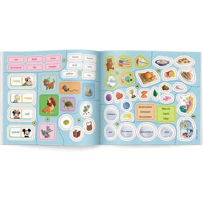 DISNEY UCZY MIX.  Elementarz j�zyka angielskiego. �wiczenia