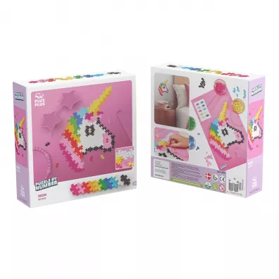 Puzzle By Numbers 250 el. Jednoro�ec Plus-Plus