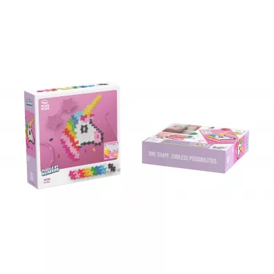 Puzzle By Numbers 250 el. Jednoro�ec Plus-Plus