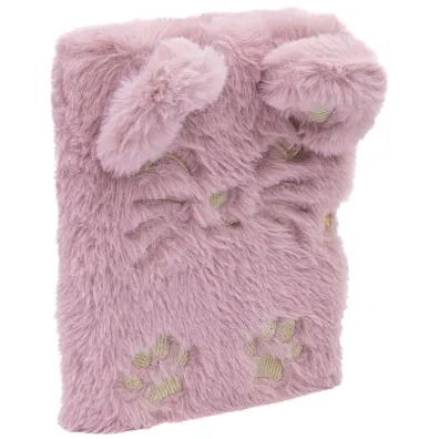 Pami�tnik pluszowy zamykany A5 Fluffy Kitty ASTRA 101024001