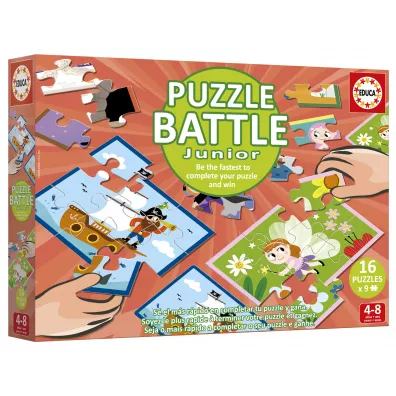 Puzzle 16 x 9 el. Postacie z bani Educa