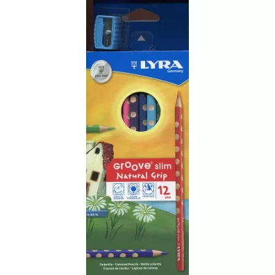 Lyra Kredki Groove + temper�wka 12 szt.