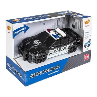Auto policja �wiat�o i d�wi�k Smily Play