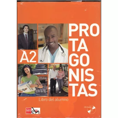 Protagonistas A2 podr�cznik + 2 CD - Gaudioso Belen, Melero Pilar, Sacrstan Enrique