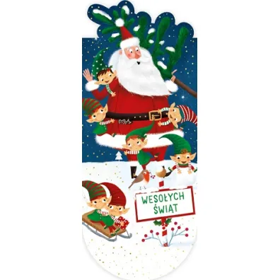 Henry ZAKLADKA DO KSIAZKI BN MAGNET OWAL MIKOLAJ I ELF