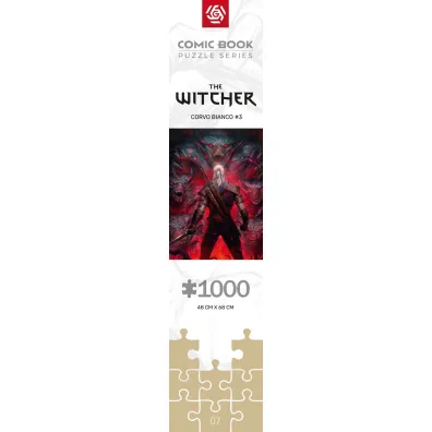 Puzzle 1000 Comic Book The Witcher Wied�min Corvo Bianco Good Loot