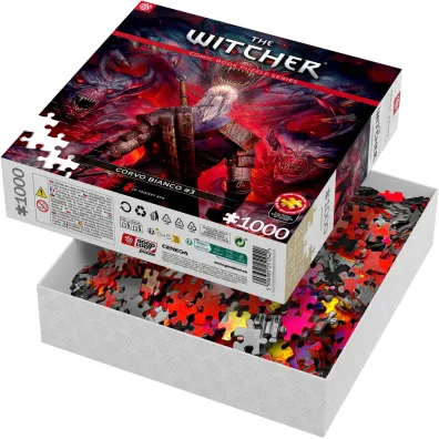 Puzzle 1000 Comic Book The Witcher Wied�min Corvo Bianco Good Loot