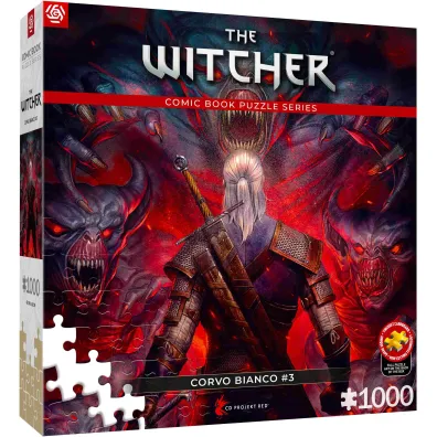 Puzzle 1000 Comic Book The Witcher Wied�min Corvo Bianco Good Loot