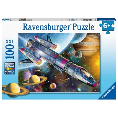 Puzzle 100 el. XXL Misja w kosmosie Ravensburger