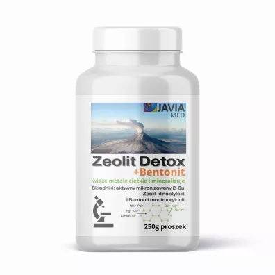 Javia �rodek czyszcz�cy Zeolit + Bentonit Detox 250 g
