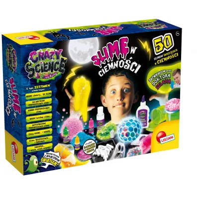 Crazy Science - Slime w ciemno�ci Lisciani