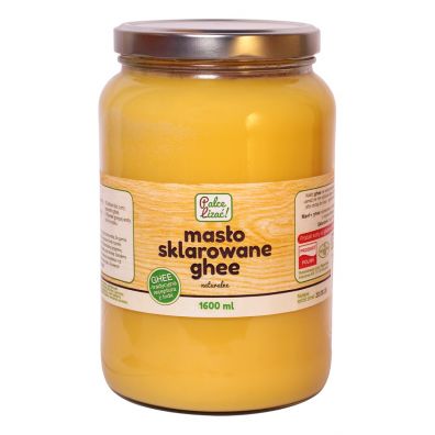 Palce lizać Masło sklarowane ghee naturalne 1.6 l