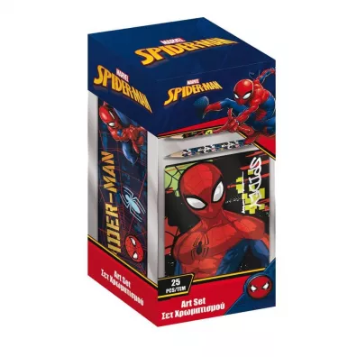 Kolorowanka z pi�rnikiem Spiderman