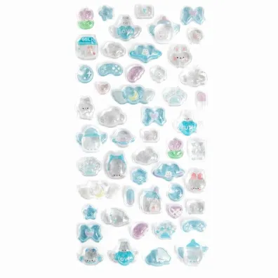 dpCraft Naklejki candy drops blue