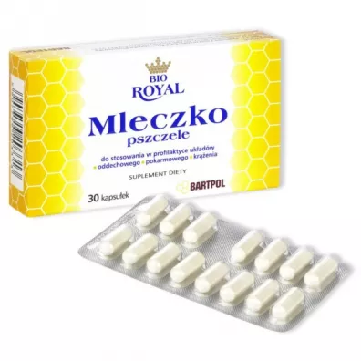 Bartpol Royal Mleczko pszczele - suplement diety 30 kaps.