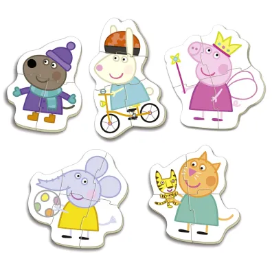 Puzzle Baby 5w1 �winka Peppa 113782 Educa
