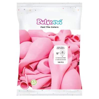 GoParty Balony lateksowe Pastel r�owe 30cm
