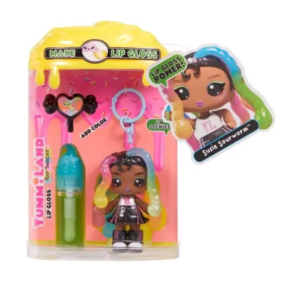 Yummiland Lip Gloss: Sour Sweeties - Sasha Sourworms Mga Entertainment