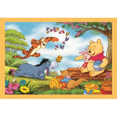 Puzzle 4w1 - SuperColor. Disney WTP (12+16+20+24 el.) Clementoni