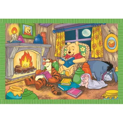 Puzzle 4w1 - SuperColor. Disney WTP (12+16+20+24 el.) Clementoni