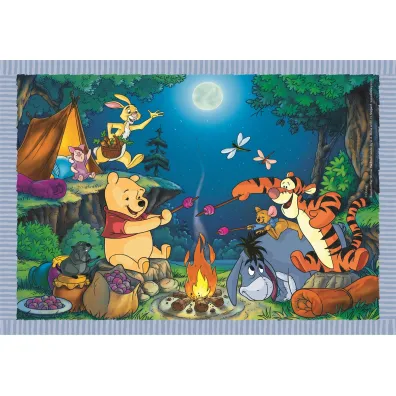 Puzzle 4w1 - SuperColor. Disney WTP (12+16+20+24 el.) Clementoni