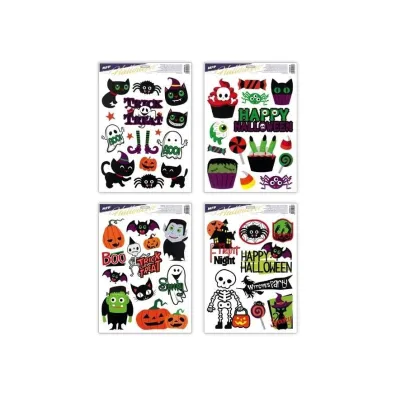 MFP Naklejka Halloween 30x42cm MIX