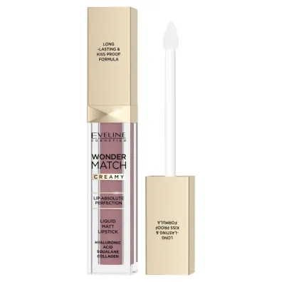 Eveline Cosmetics Wonder Match Creamy Liquid Matt Lipstic pomadka matowa w p�ynie 04A 6.8 ml