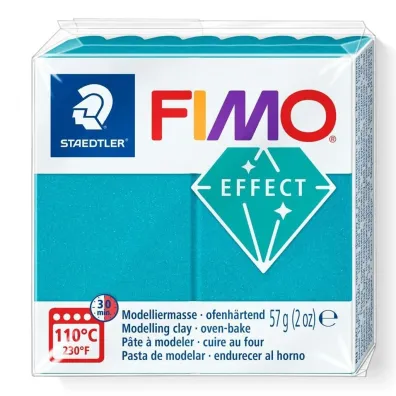 Staedtler Masa termoutwardzalna Fimo 57g turkusowy metal