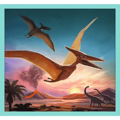 Puzzle 10w1 Poznaj wszystkie dinozaury Trefl