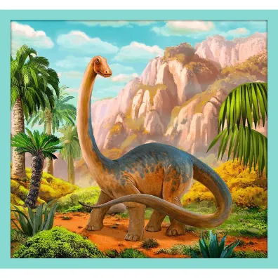 Puzzle 10w1 Poznaj wszystkie dinozaury Trefl