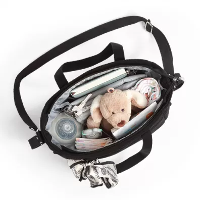 Babyono Torba dla mamy do wzka CARMEN czarny