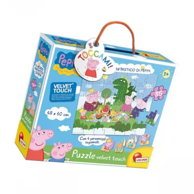 Puzzle mi�kkie 35 el. �winka Peppa. Wr�ka Lisciani