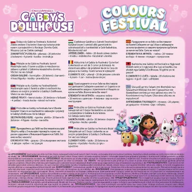 Gra planszowa Colours Festival Koci Domek Gabi