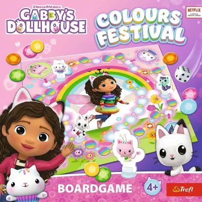 Gra planszowa Colours Festival Koci Domek Gabi