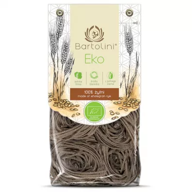 Bartolini Makaron ytni gniazda tagliatelle 250 g Bio