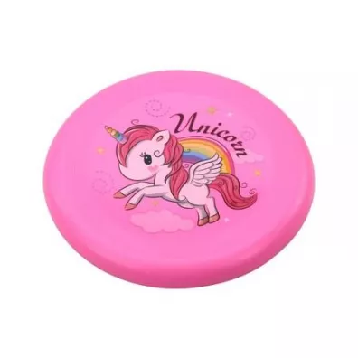 Lataj�cy dysk frisbee 20cm Jednoro�ec LeanToys