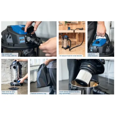 Scheppach Odkurzacz 30l 1500w 3in1 vc30 premium