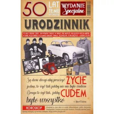 AbCard Kartka okoliczno�ciowa Urodziny 50 U47