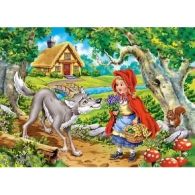 Puzzle 60 el. Little Red Riding Hood Castorland