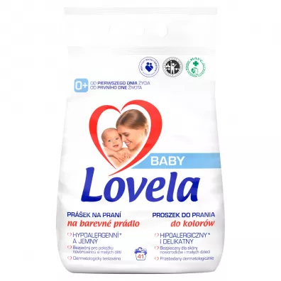Lovela Baby Hipoalergiczny proszek do prania do kolorw 4.1 kg