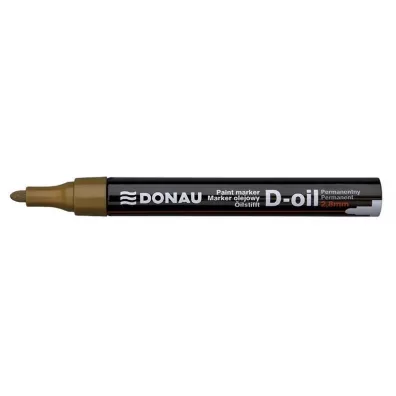 Donau Marker olejowy D-Oil okr�g�y z�oty 2.8mm
